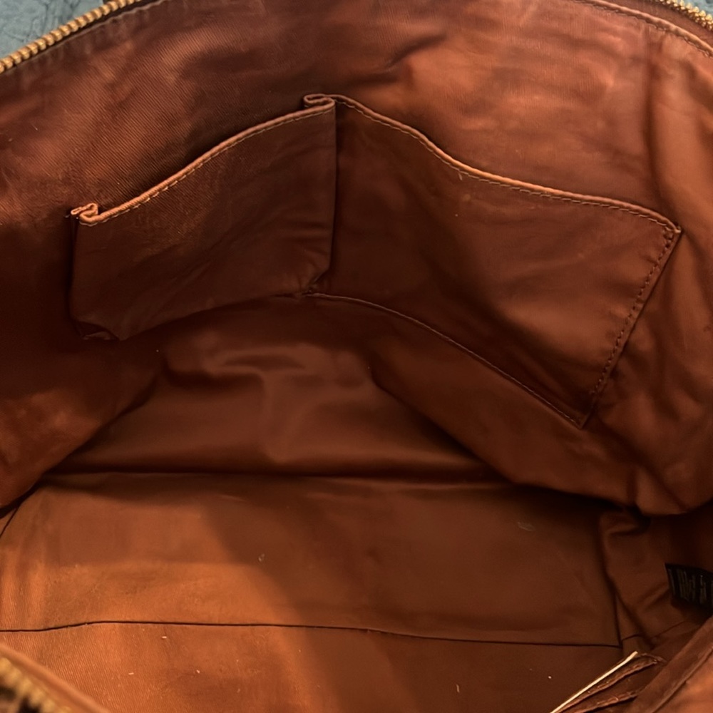 Fossil Felicity Brown Crocodile Tote - Picture 11 of 14